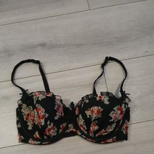 Vintage La Senza Black Floral