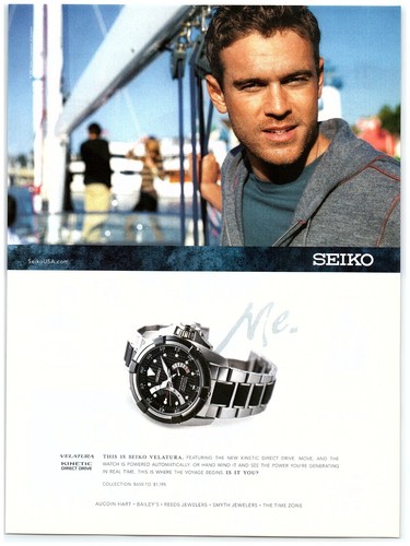 Print 2007 seiko velatura - ad,,