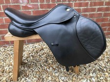5 DAY TRIAL🔥 17" Kent & Masters Jumping Saddle ID DCN 🐴 PICK WIDTH 📏