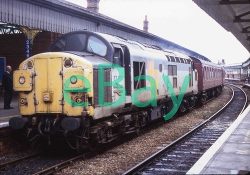 35mm railway slide class 37 - slide,