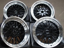 19" Black SM Alloy Wheels Fits