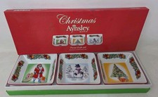 Christmas Aynsley Three Dish Set