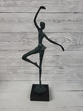 The Peir Bronze Ballerina Sculpture Decorative Figurine 14.5". PD