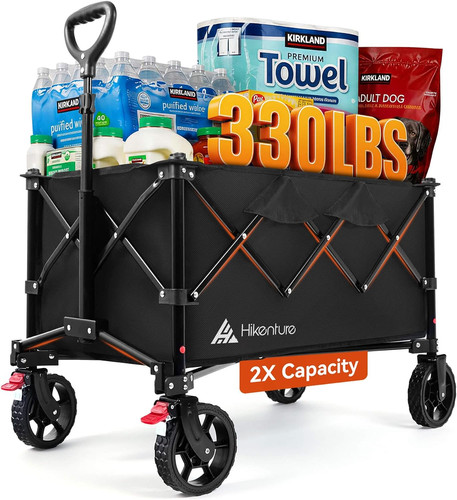 Wagons carts foldable 330lbs - wagons,