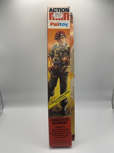 Vintage action man parachute - action,