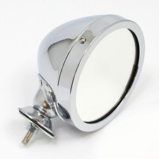 Classic Car Rear View Racing Mirror: Raydyot 'Grand Prix' style, Stainless Steel