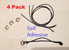 Grommet Tabs w/ Ties for Tyvek