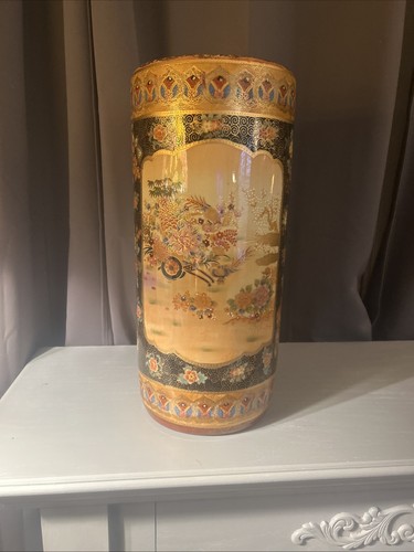 Vintage chinese umbrella stand - vintage,