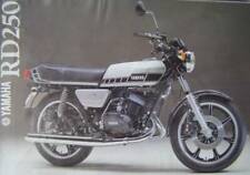 YAMAHA RD 250 F PARTS LIST MANUAL CATALOGUE 1978 paper bound copy nos 2R8 2T0 