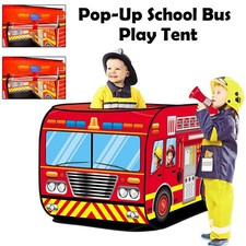 Pop-Up Fire Engine Play Tent