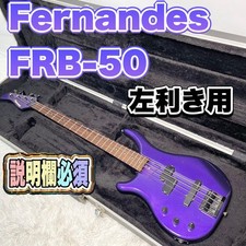 Fernandes FRB-50 Left-Handed Electric Bass Guitar Excellent Condition