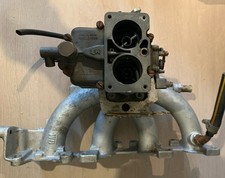 Opel Manta Weber carb And Inlet Manifold. Not CIH. Weber 28/34. Used