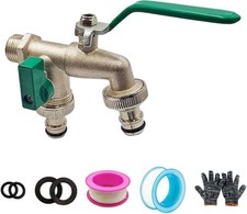 Double Outlet Garden Tap,Duty