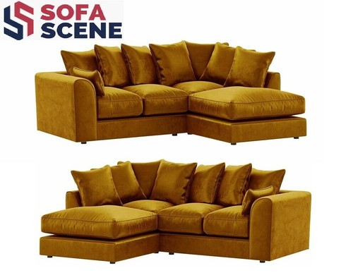 Gold mustard plush - plush, velvet