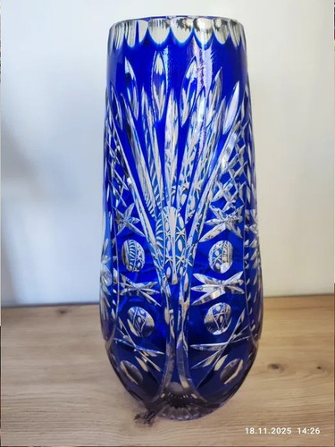 Large vintage czech bohemian - vintage,