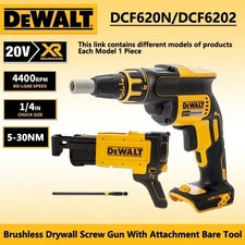 Dewalt DCF6202 Collated Drywall Screw Gun Attachment For DCF620 Bare Tool AA