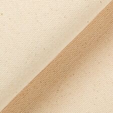 10 oz Natural Cotton Duck Canvas Fabric 48" Wide 100% Cotton