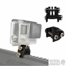 Gopro Weaver / Picatinny 20mm Gun Rail Camera Mount Bracket HERO Airsoft UK