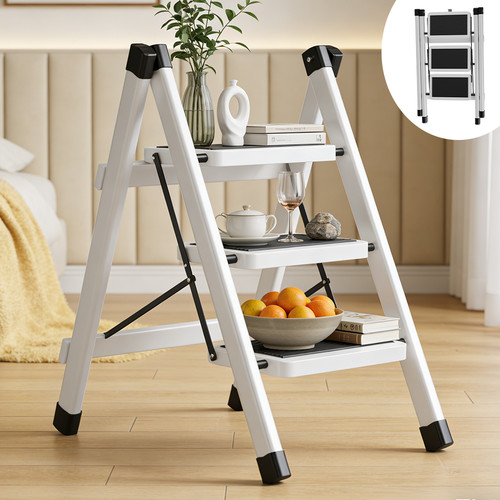 Portable step ladder - step,