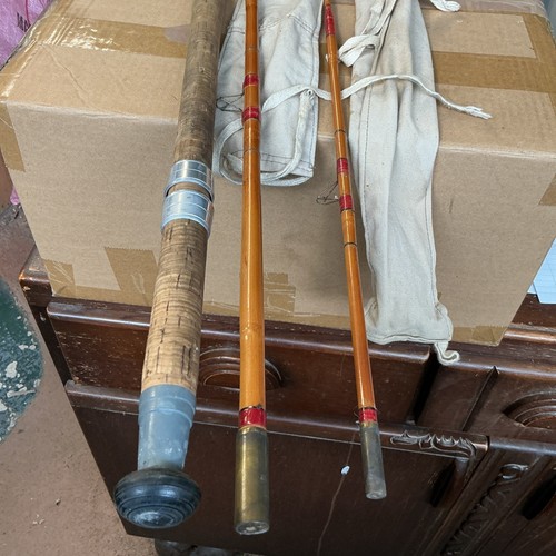 Vintage split cane 3pc - , 12ft