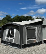 Isabella Magnum Silver 260 - 300w x 250 dp Lovely Condition Includes Curtains