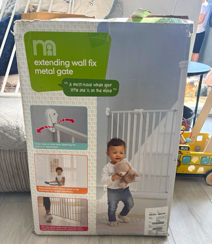 Mothercare extending stair - extending,