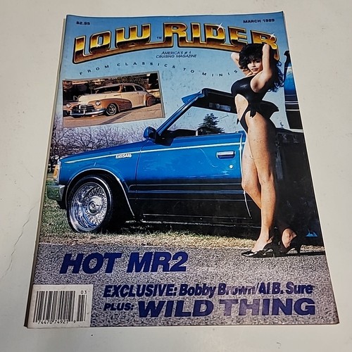 Lowrider magazine march - march, 1989