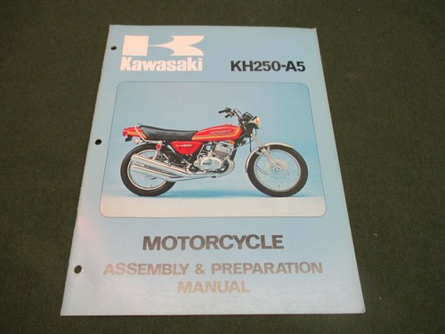 Kawasaki kh250 assembly - assembly, &
