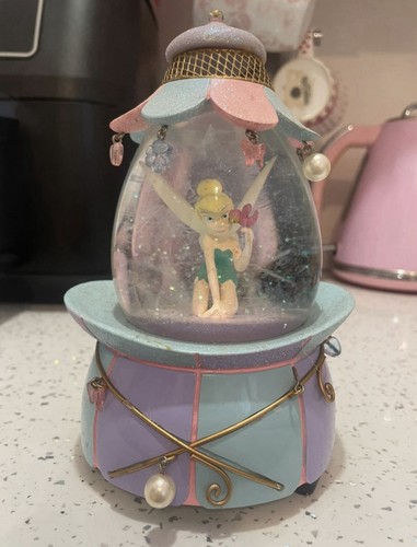 Tinkerbell musical snow globe - tinkerbell,