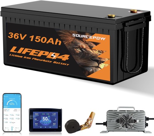 36v 150ah lithium lifepo4 golf - 150ah,