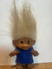 Vtg 80s Dam Troll Doll