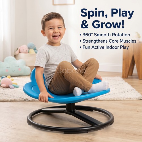 Kids sensory spinning chair - kids,
