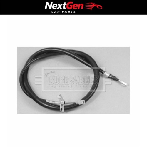 Borg beck brake cable - beck, lh