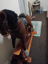 M J Marks Rocking Horse Brown