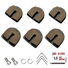 Rounded Rear Brake Pads for