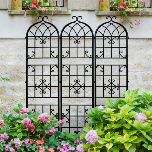 3pcs metal tall garden - tall,