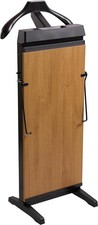 Oak & Black Trim Trouser Press - Wall/Freestanding, 30min Timer