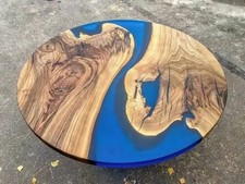 Round Epoxy Resin Table / Epoxy Resin Table, Custom Order Resin Table, Epoxy Res