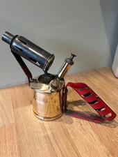 Antique brass blow torch