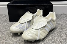 Adidas Predator Mania Remake FG UK Size 10 Pearl/White Made In Germany