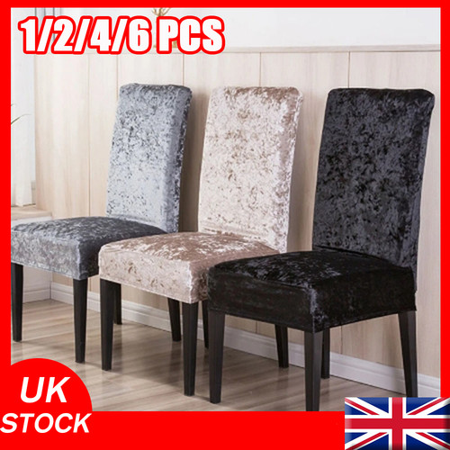 Crushed velvet dining chair - velvet,