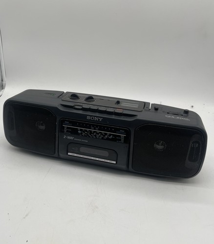 Sony old boombox stereo radio - sony,