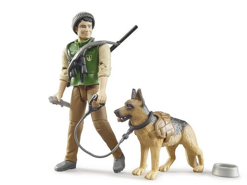 Bruder forester with dog - forester, and
