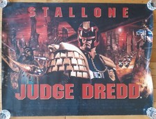 JUDGE DREDD ORIGINAL UK QUAD POSTER (ROLLED)