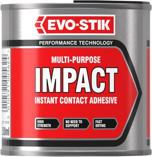 Evo stik impact adhesive - adhesive, 250ml