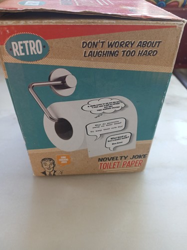 Novelty joke printed toilet - novelty,