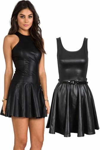 New ladies pvc wet look - ladies,