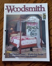 WOODSMITH MAGAZINE JUNE/JULY 2004 VOL. 26/ No.153 BUILD A PENCIL POST BED