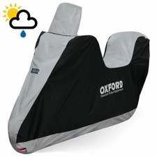 YAMAHA MAJESTY 125 Oxford Aquatex Waterproof High Screen & TopBox Cover Black