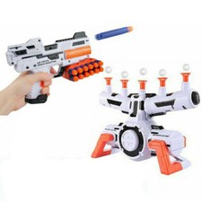 SPACE WARS TARGET SHOOTING HOVER FLOATING GUN AIM FOAM BALLS DARTS XMAS GIFT